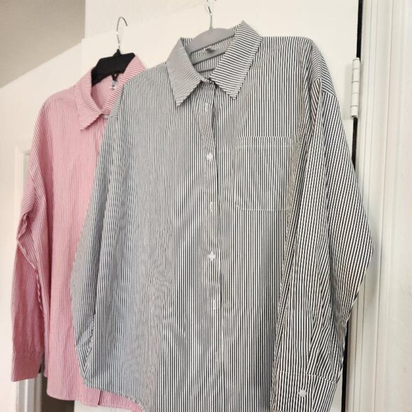 Two Women's Oversized Shits NWOT - Picture 1 of 2